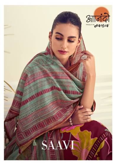 Saavi 3092 By Jay Vijay Fancy Muslin Silk Salwar Kameez Collection